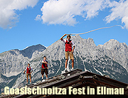Österreich / Tirol: Rübezahl Alm 2016 feierte das 6. Goaslschnoitza Fest in Ellmau am Wilden Kaiser (©Foto:Martin Schmitz)